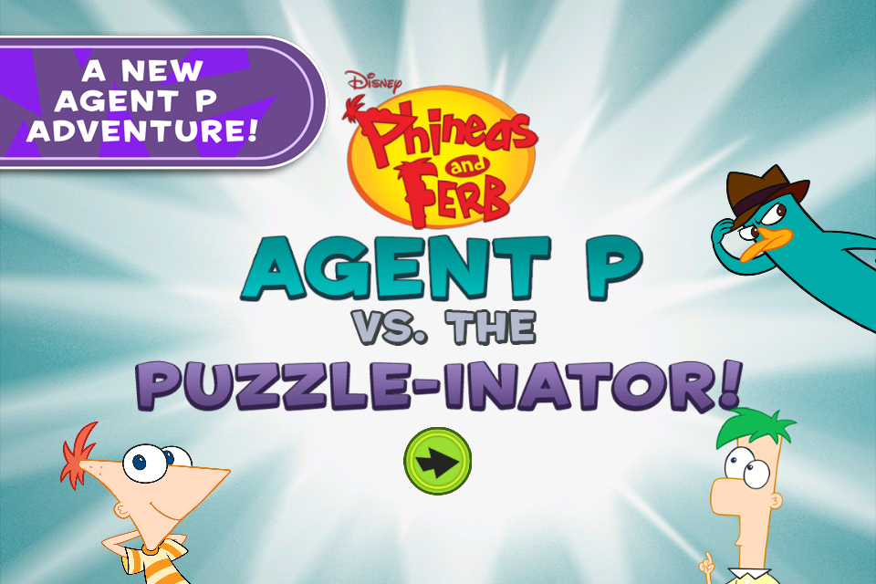 Phineas and Ferb: Agent P Vs. The Puzzle-Inator iPhone Phineas and Ferb: Agent P Vs. The Puzzle-Inator iPhone